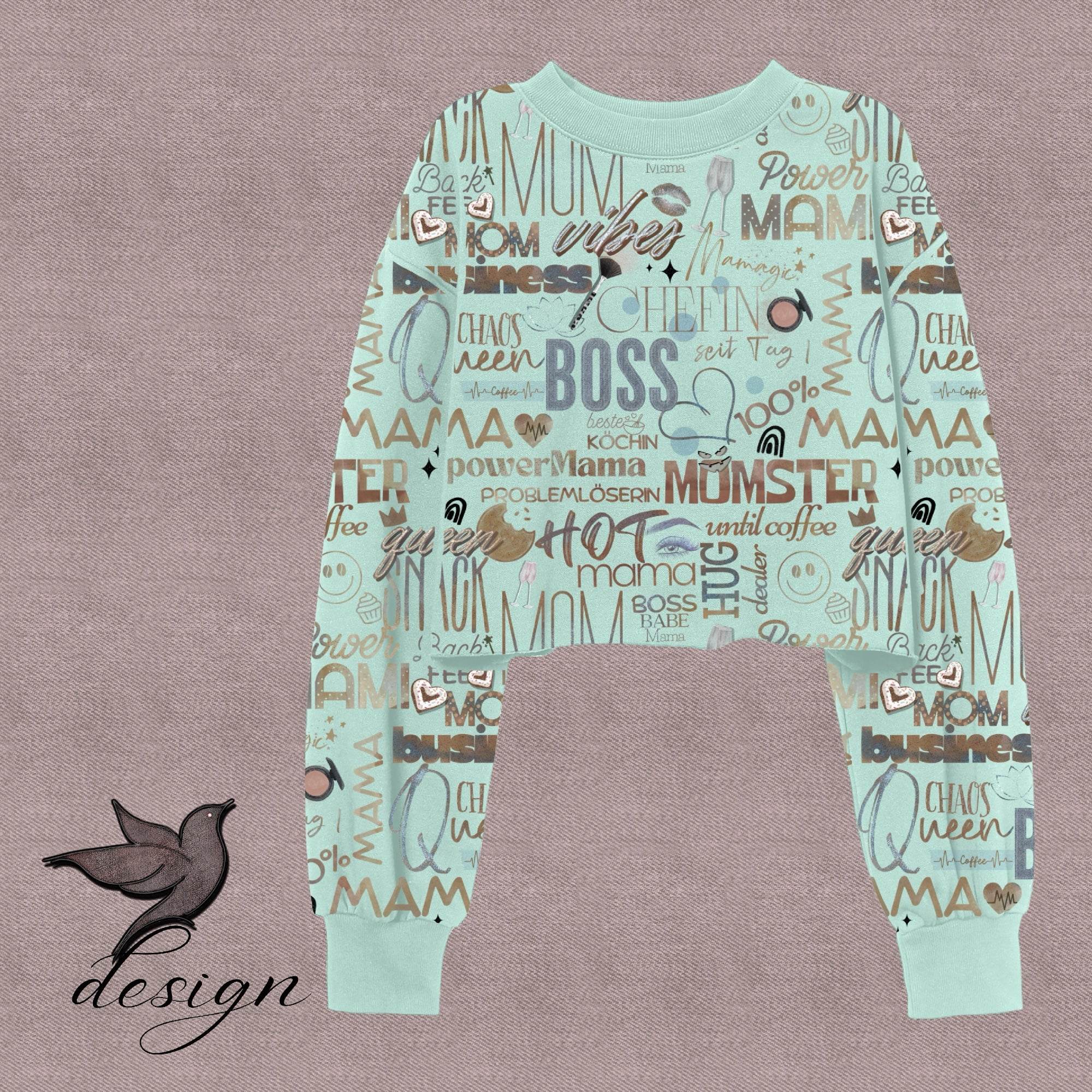 Power Mama Mint/Natur Stoffdesign - nicht exklusiv - Sewando