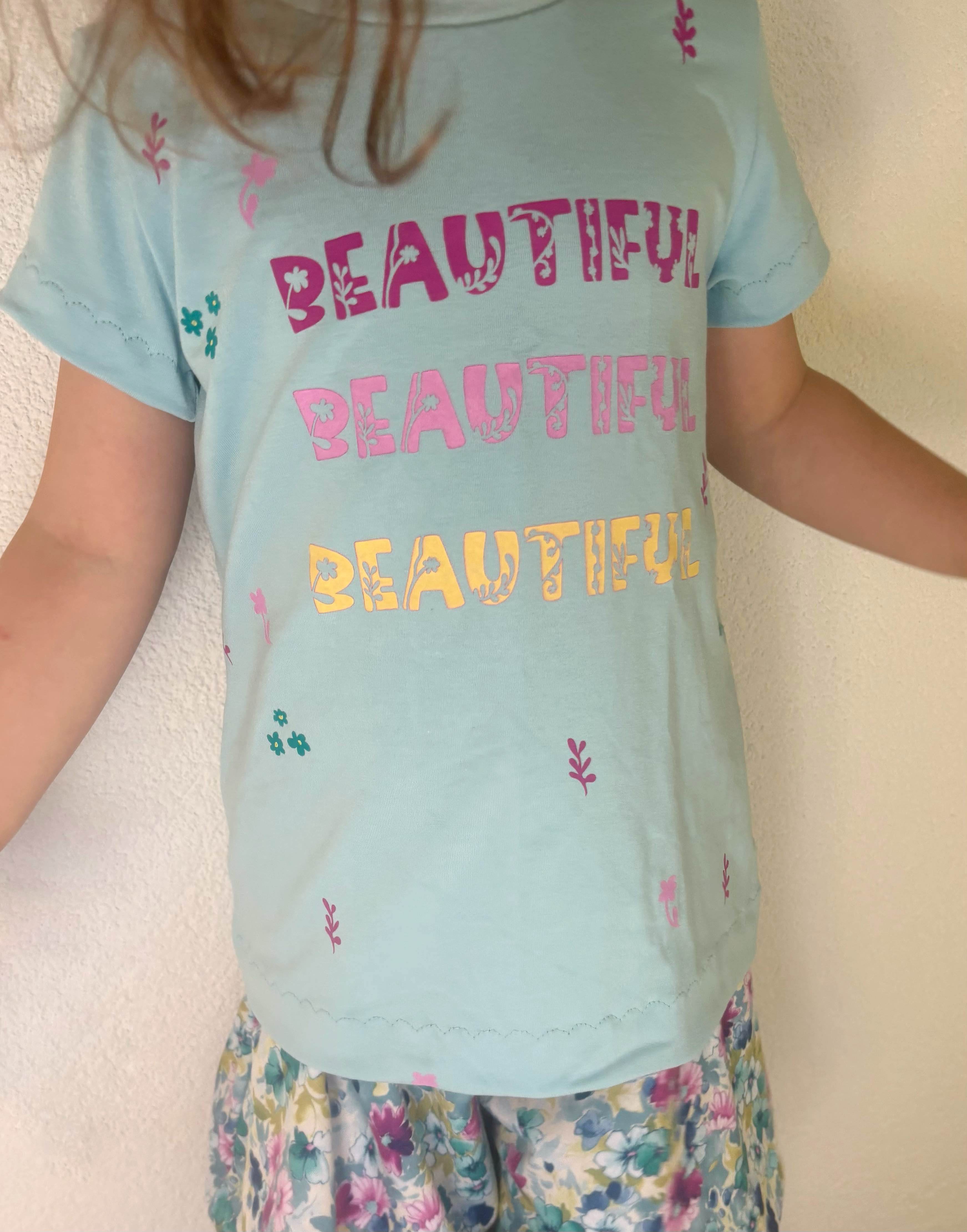 Plotter- und Siebdruckdatei Beautiful - Sewando