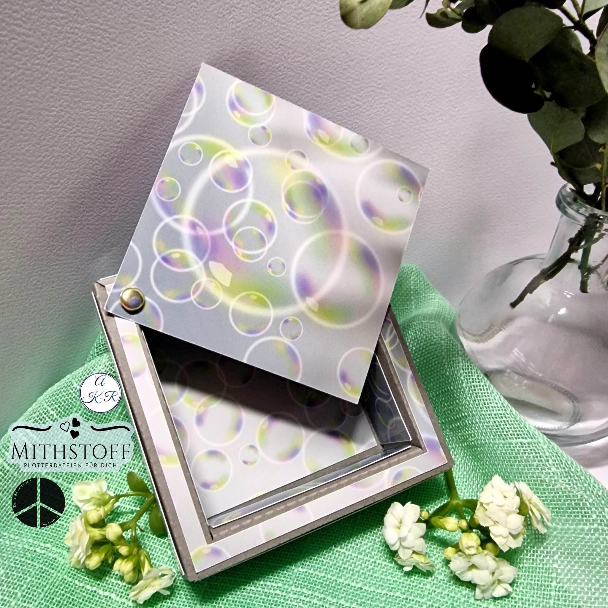 Digipapier Seifenblasen zum Ausdrucken, basteln, scrapbooking und vieles mehr - Mithstoff - Sewando