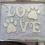 Stickdatei Hund Love 3D Trapunto Set 2512 - Sewando