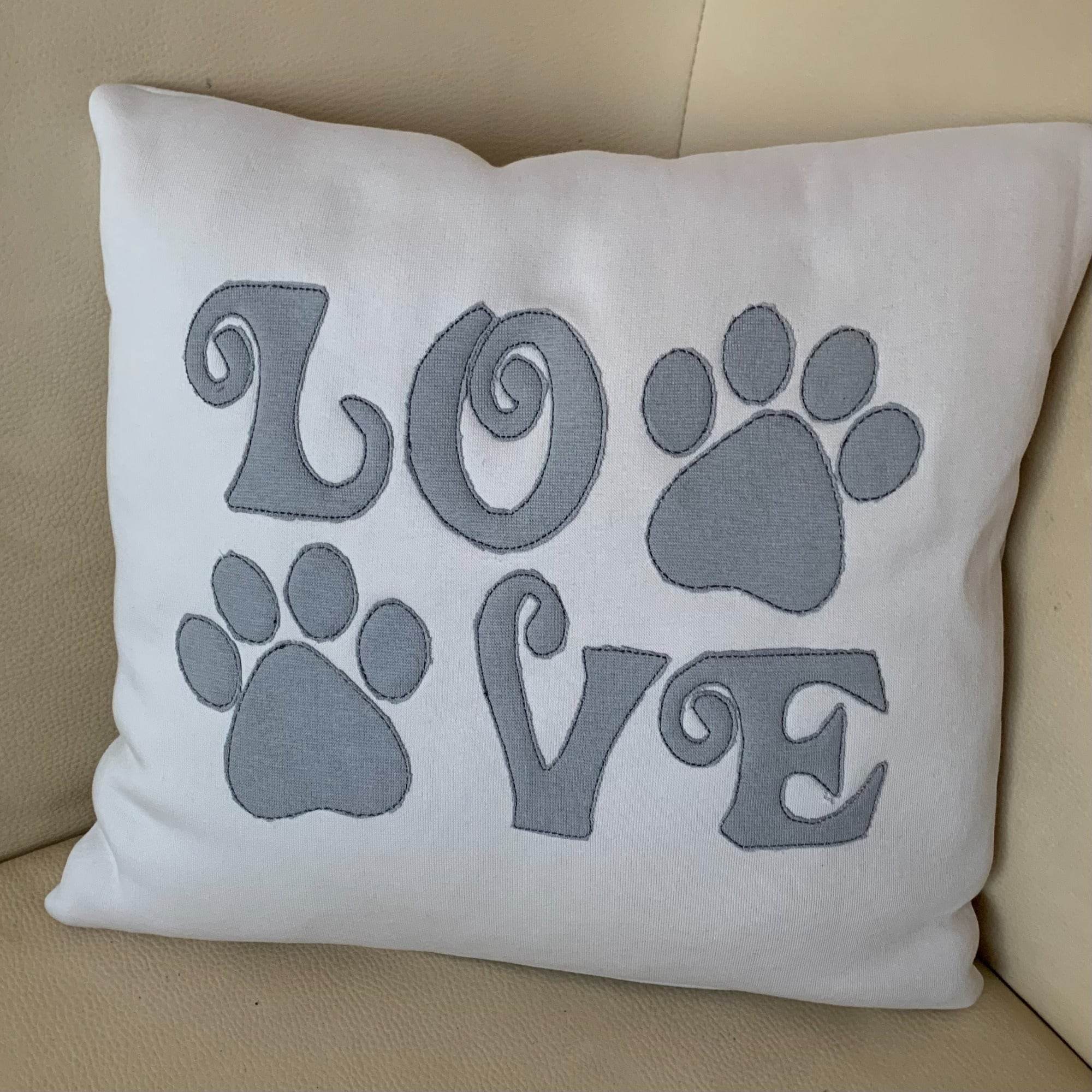 Stickdatei Hund Love Doodle Applikation Set 2512 - Sewando