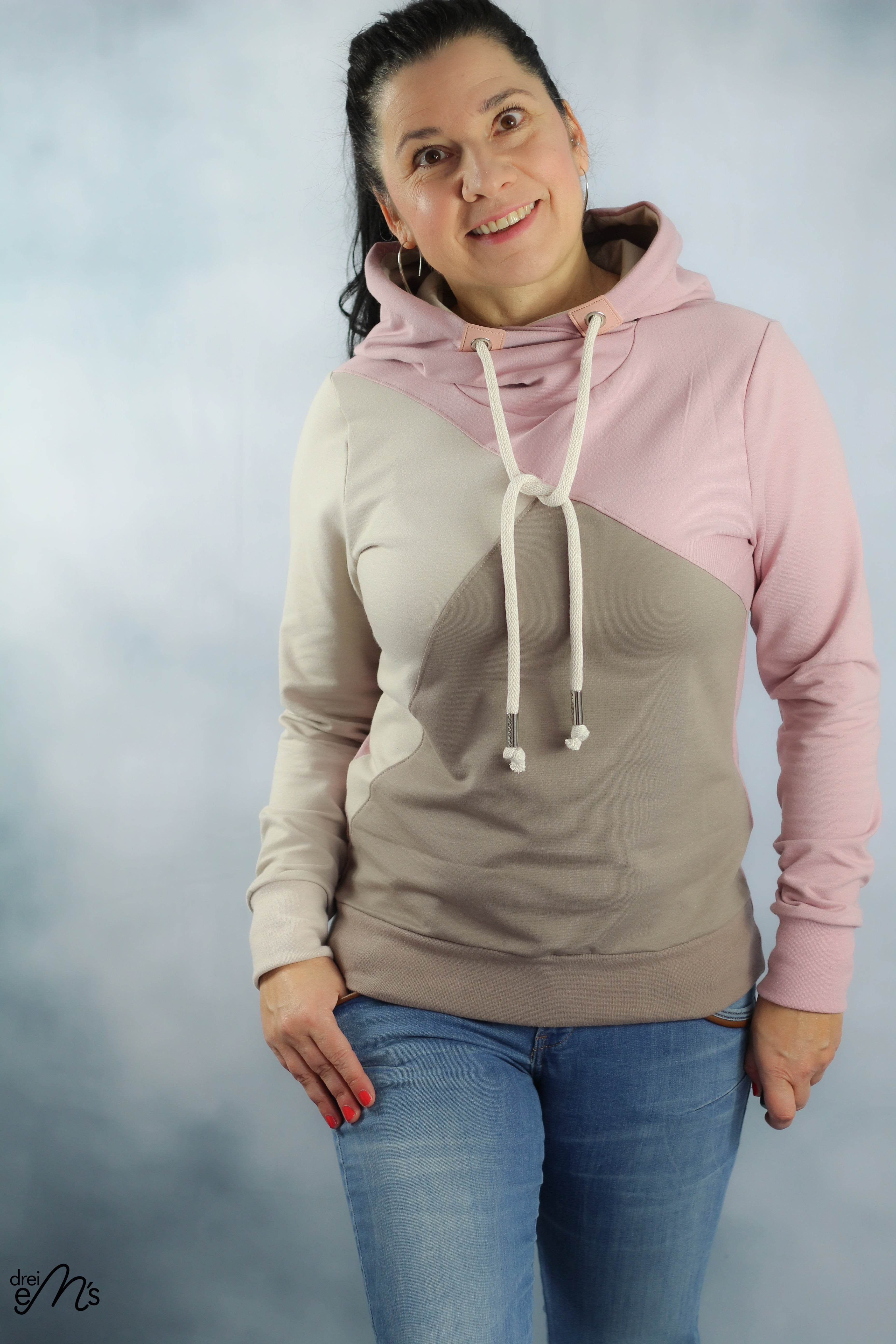 Schnittmuster Hoodie SCHIO Women Gr. XS-XXXL : - Sewando