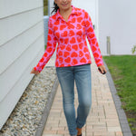 Schnittmuster Blusenshirt WEIDACH 2 - Maschenware Gr. 34-54 + Videoanleitung : - Sewando