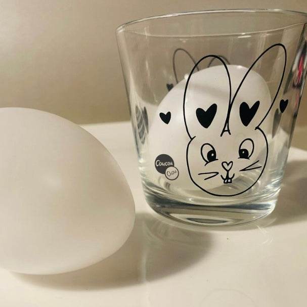 Plotterdatei Herz Hasi Ostern svg dxf - Sewando
