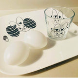 Plotterdatei Herz Hasi Ostern svg dxf - Sewando