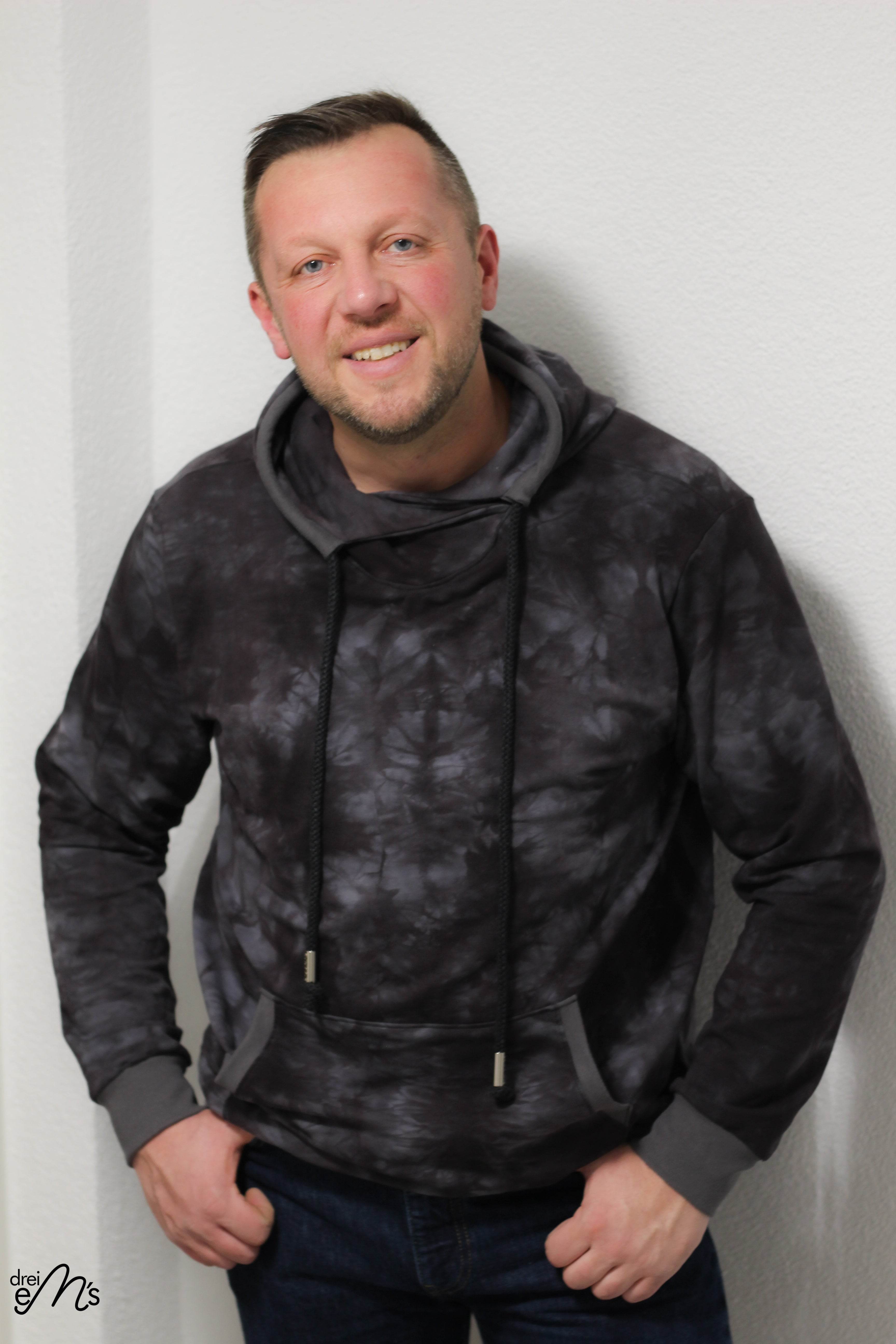 Schnittmuster Hoodie SCHIO MEN Gr. XS-XXXL : - Sewando