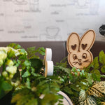 Plotterdatei Herz Hasi Ostern svg dxf - Sewando