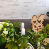 Plotterdatei Herz Hasi Ostern svg dxf - Sewando