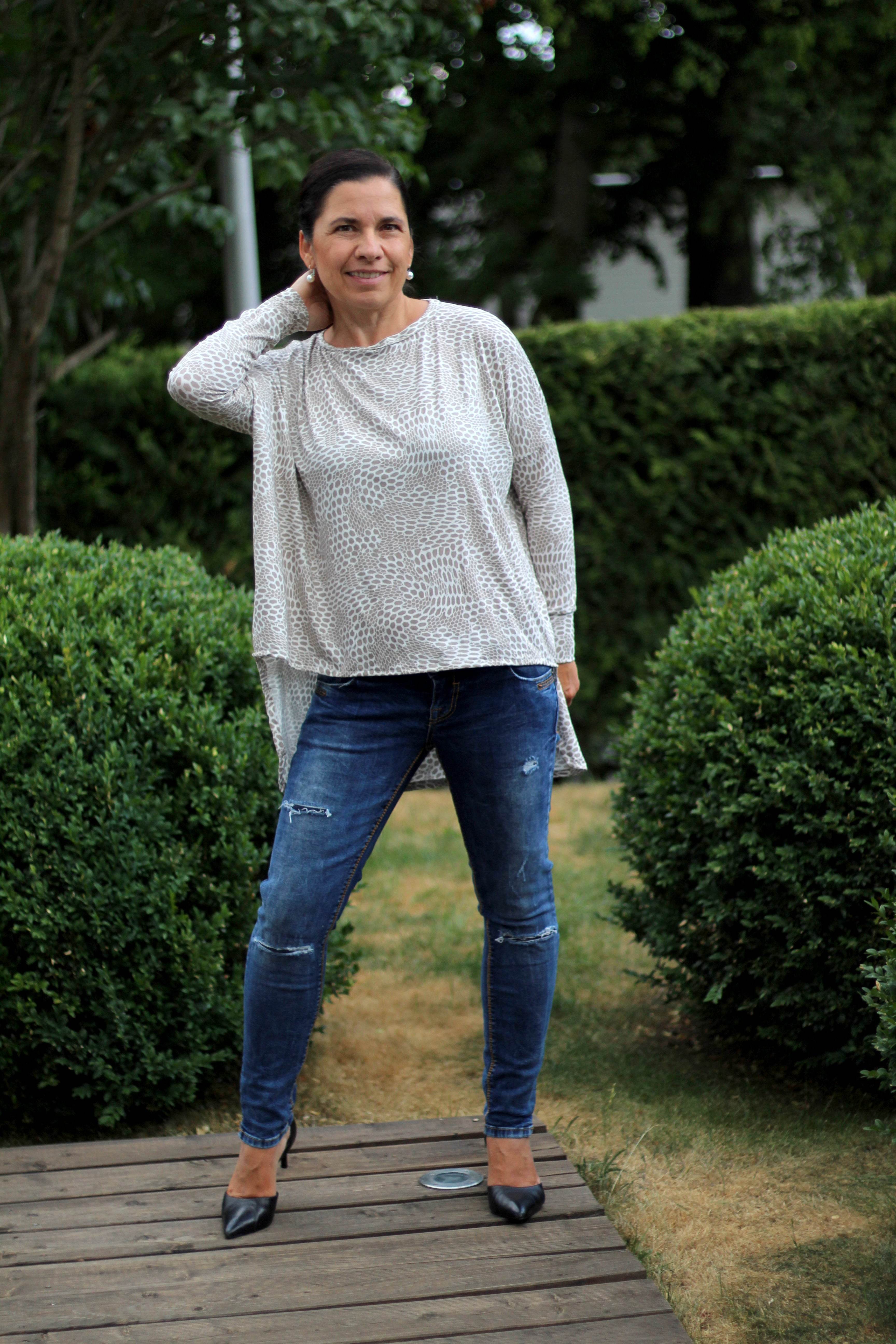 Schnittmuster Shirt ISALIE 34-54 : - Sewando