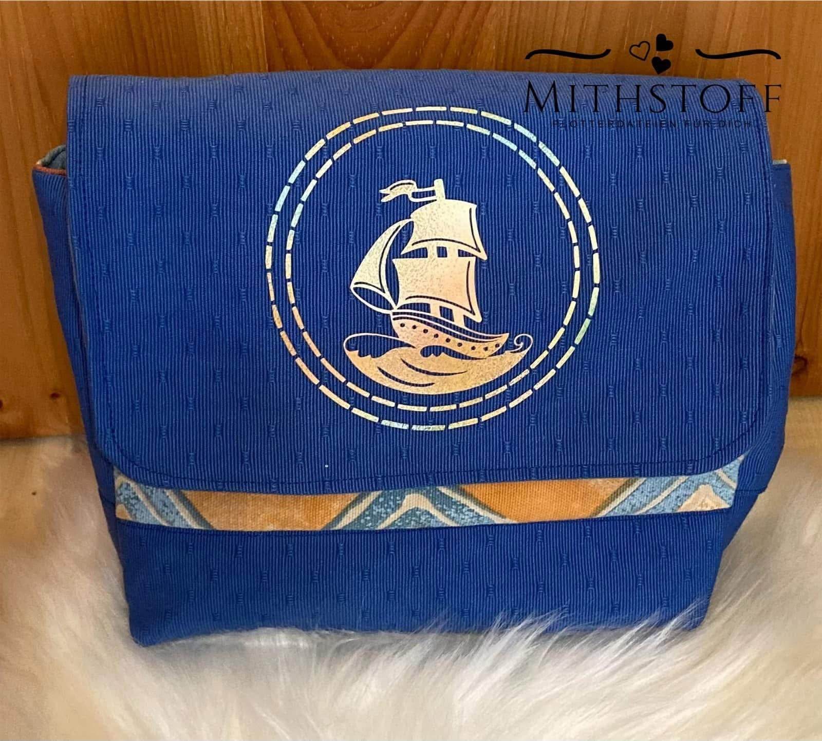 Tolle maritime Plotterdatei Sayling - 5 x Schiff - Mithstoff - PNG - DXF - SVG - Sewando