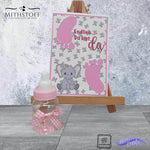 Riesiges Digipapierset Elefantenkinder - 120 Papiere & 12 Sayings, Digistamp - Sewando