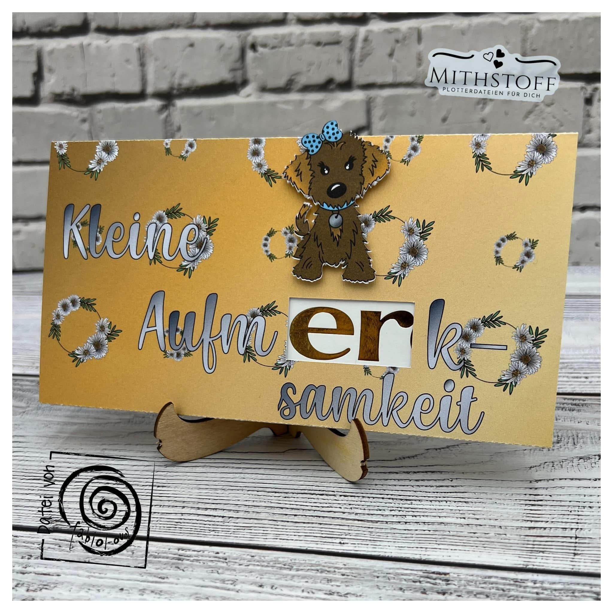 Riesiges Digipapierset Hund Schnuffel - 26 Papiere 18 Digi-Stamps und 14 Sayings - Sewando