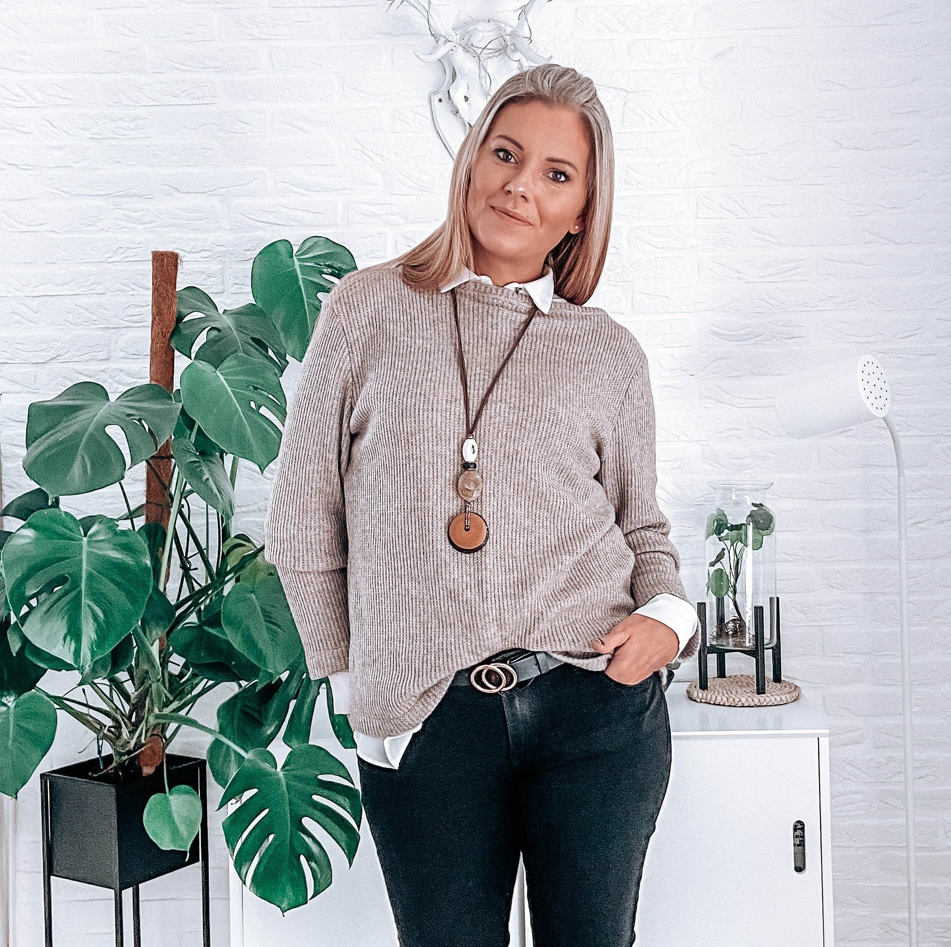 Schnittmuster Pullover CASERTA Gr. 32-56 : - Sewando