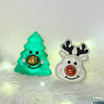Stickdatei Weihnachten Tannenbaum Rentier mit Schoki Nase Set 774 - Sewando