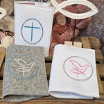 Stickdatei Kirche Taufe Gotteslob Kommunion 509/2 Maschinenstickerei Fisch - Sewando