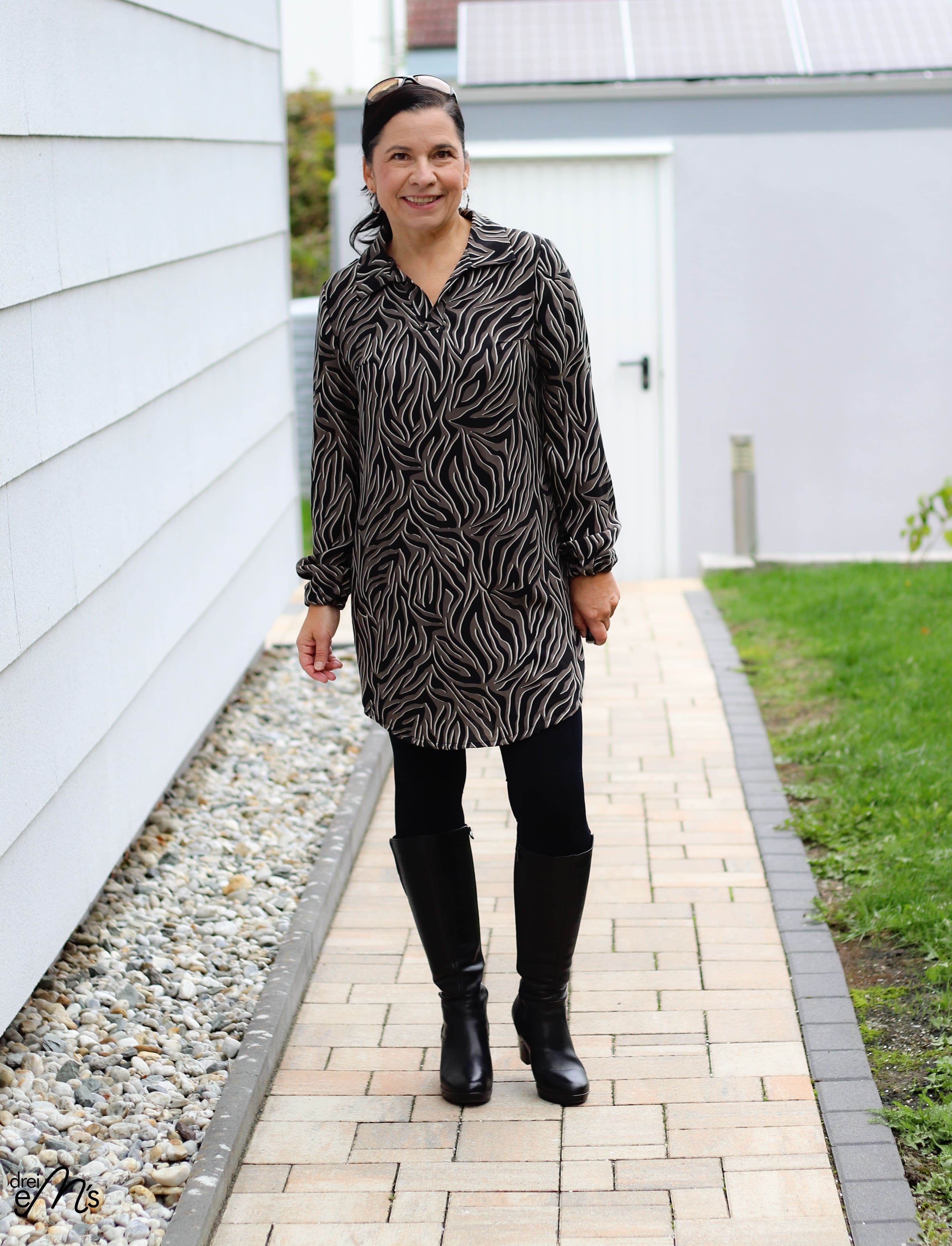 Schnittmuster Blusenshirt WEIDACH 1 - Webware Gr. 34-54 + Videoanleitung : - Sewando