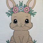 Stickdatei Hase 1 mit Blumen Set 2513 - Sewando