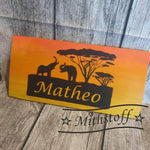 Plotterdatei - Savanne - Tiere - Afrika - SVG - DXF - PNG - Datei - Sewando