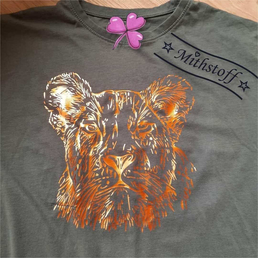 Plotterdatei - Großkatze - Löwin - SVG - DXF - Datei - Sewando