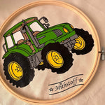 Plotterdatei - Trecker - Traktor - SVG - PNG - DXF - JPEG - Sewando