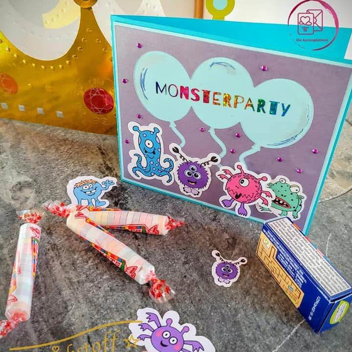 Plotterdatei - Monsterchen - Monster - SVG - DXF - Monsterparty - monströs - Sewando