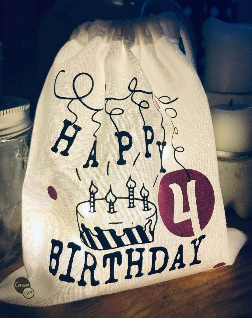 Plotterdatei Happy Birthday svg dxf - Sewando