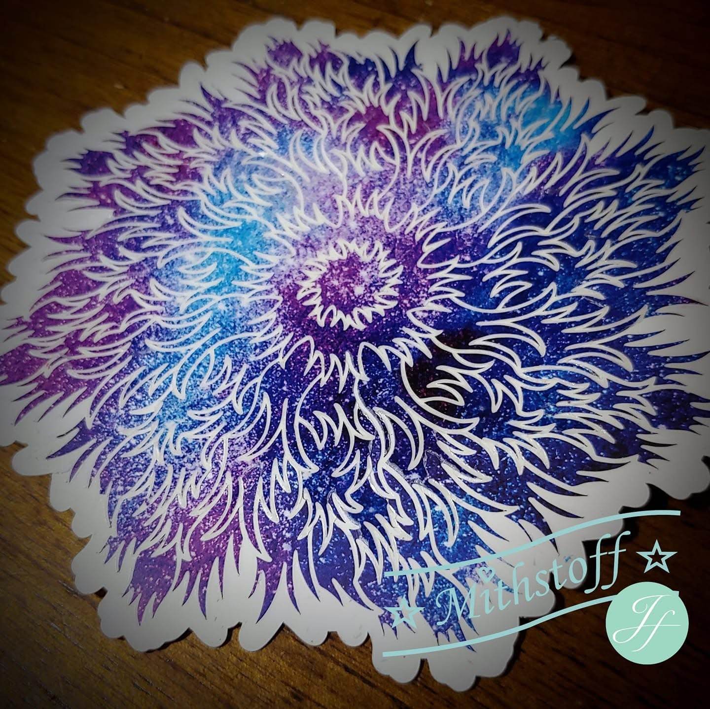 Plotterdatei - Feuermandala - Mandala - SVG - DXF - Sewando