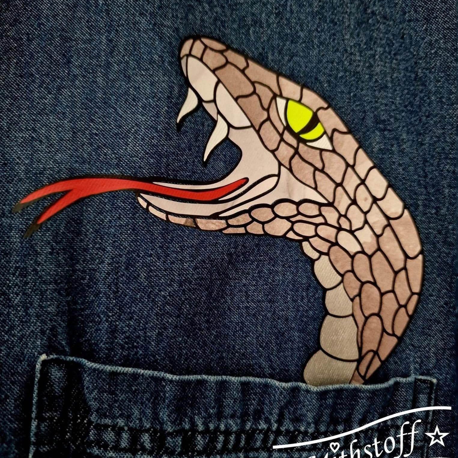 Coole Plotterdatei - Snake - SVG - DXF - Schlange - Sewando