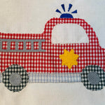 Stickdatei Doodle Applikation Traktor Eisenbahn Helikopter Segelboot Feuerwehr Set 819 Auto - Sewando