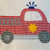 Stickdatei Doodle Applikation Traktor Eisenbahn Helikopter Segelboot Feuerwehr Set 819 Auto - Sewando