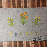 Plotterdatei - Osterglocken - Frühling - Ostern - SVG - DXF - PNG - Jpeg - Sewando