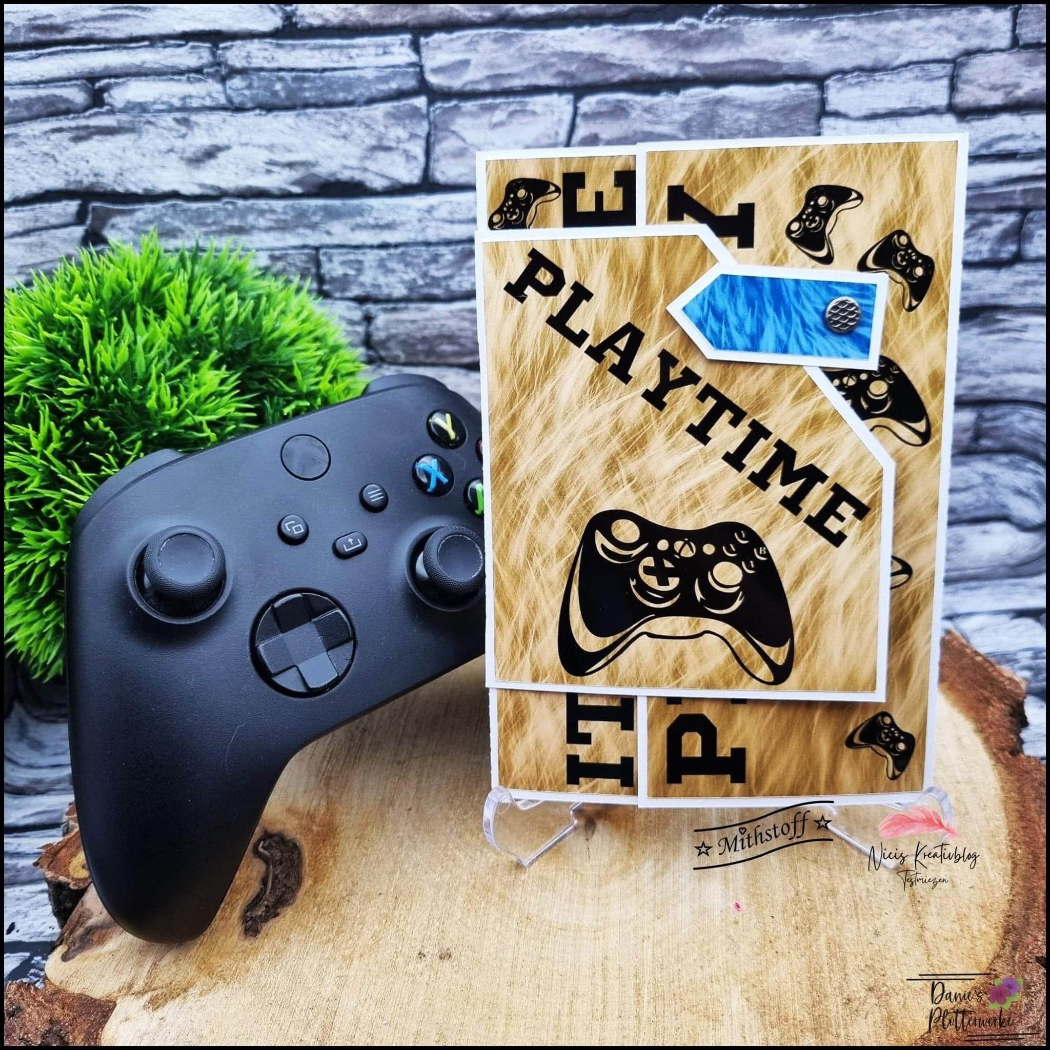Plotterdatei - Gaming - Gamer - Zocker - SVG - DXF - Datei - PNG - JPEG - Sewando