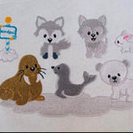 Stickdatei Tiere am Nordpol Set 142 - Sewando