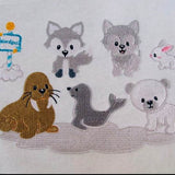 Stickdatei Tiere am Nordpol Set 142 - Sewando