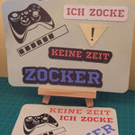 Plotterdatei - Gaming - Gamer - Zocker - SVG - DXF - Datei - PNG - JPEG - Sewando