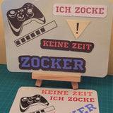 Plotterdatei - Gaming - Gamer - Zocker - SVG - DXF - Datei - PNG - JPEG - Sewando