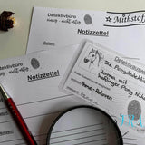 Plotterdatei - Daumenabdruck - Daumen - Fingerprint - SVG - DXF - Dedektiv - Sewando