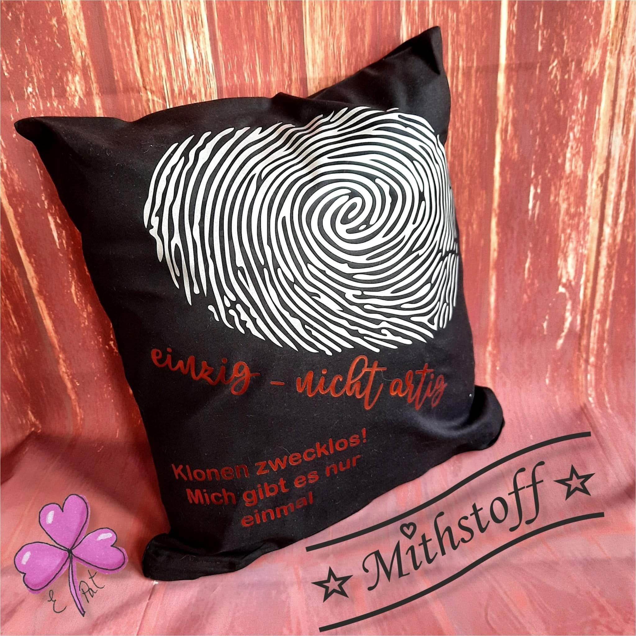 Plotterdatei - Daumenabdruck - Daumen - Fingerprint - SVG - DXF - Dedektiv - Sewando