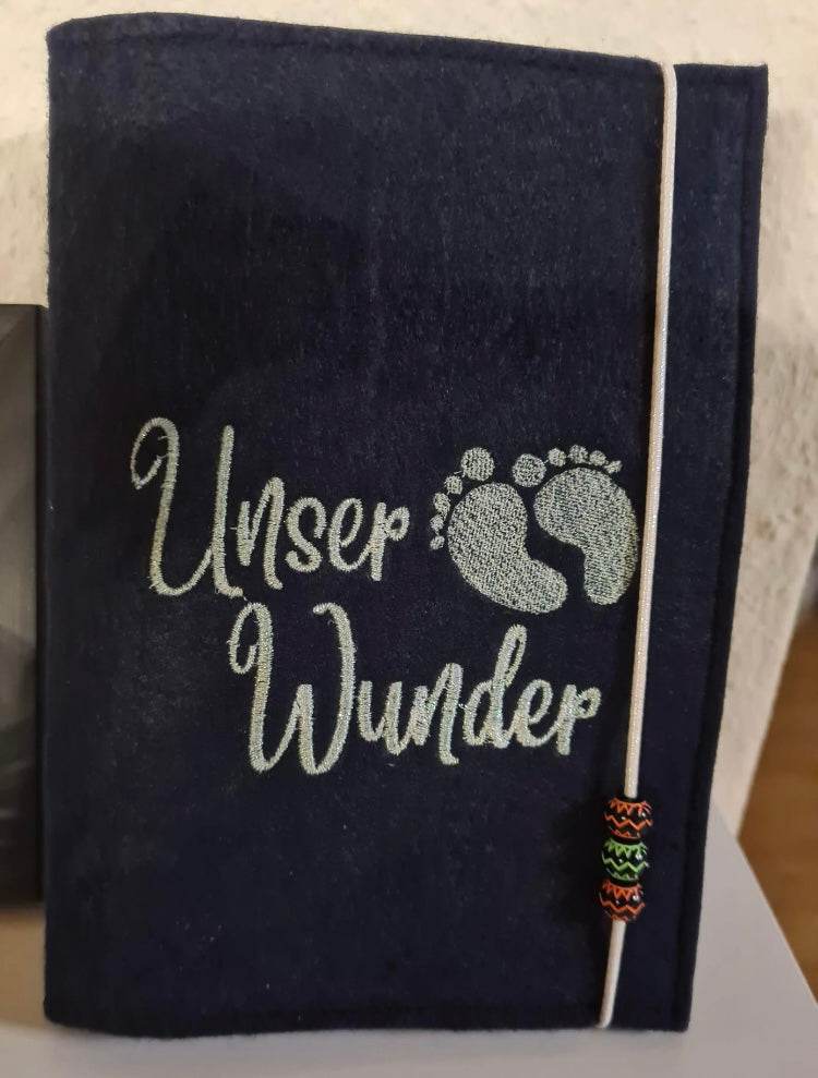 Stickdatei Baby Füße, Zeit für Wunder Herz 625 - Sewando