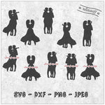 Plotterdatei - Love of my Life - wahre Liebe - Pärchen - Liebende - SVG - DXF - PNG - JPEG - Sewando
