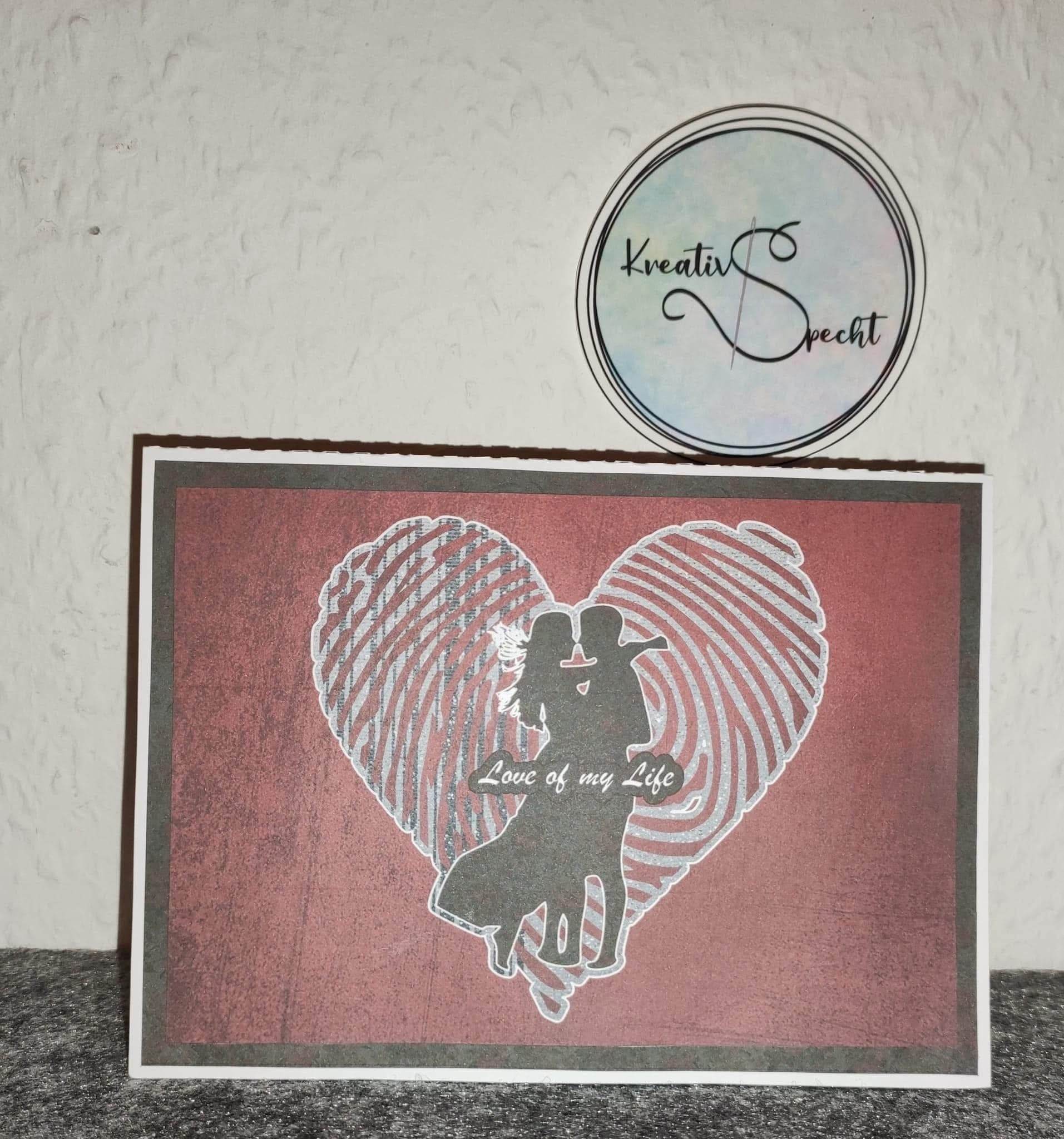 Plotterdatei - Love of my Life - wahre Liebe - Pärchen - Liebende - SVG - DXF - PNG - JPEG - Sewando
