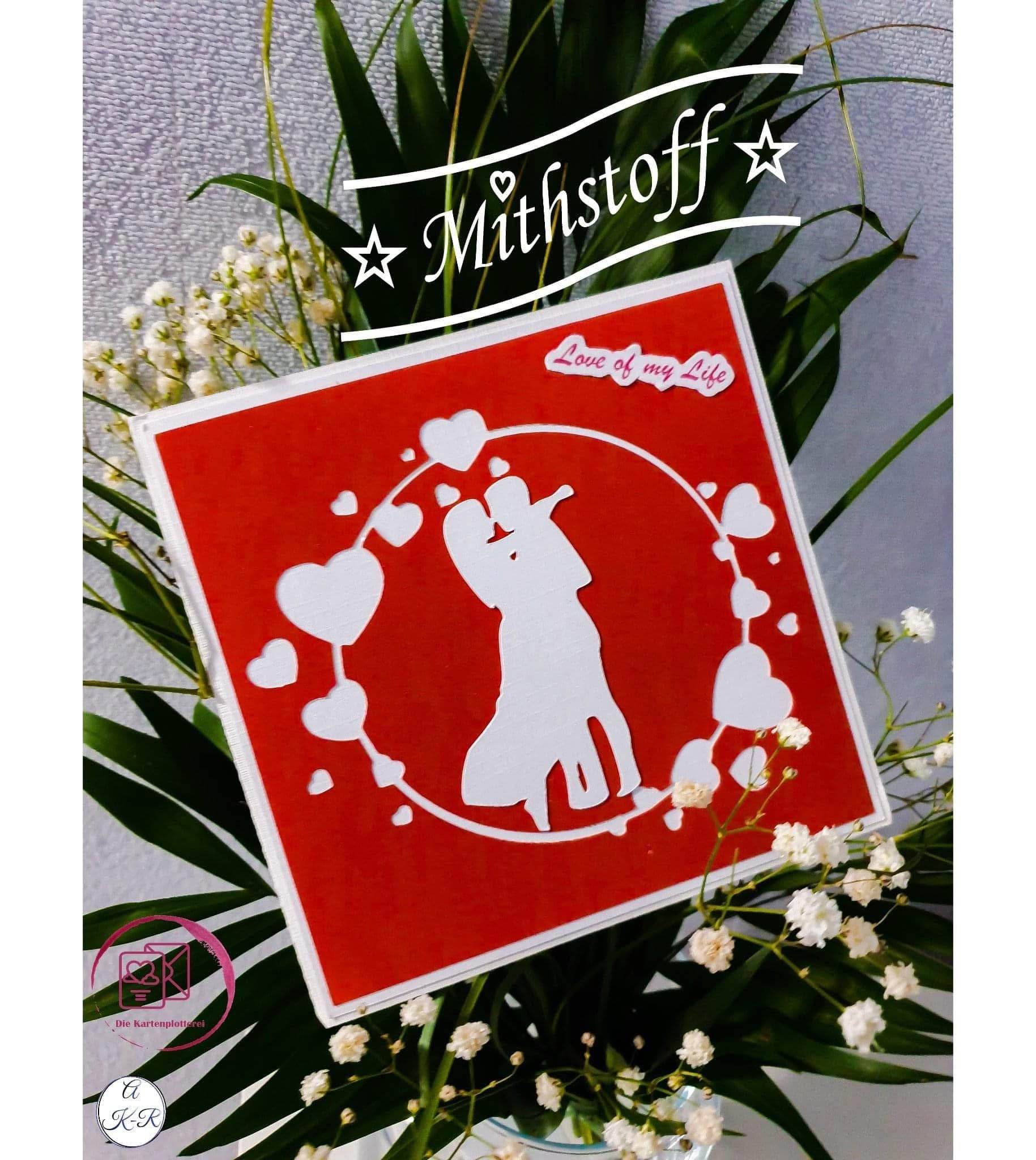 Plotterdatei - Love of my Life - wahre Liebe - Pärchen - Liebende - SVG - DXF - PNG - JPEG - Sewando