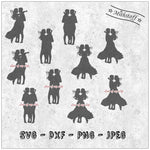 Plotterdatei - Love of my Life - wahre Liebe - Pärchen - Liebende - SVG - DXF - PNG - JPEG - Sewando