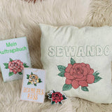 exklusiv bei Sewando: Stickdatei Rose - Sewando