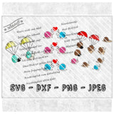 Plotterdatei - Schnecke - Rennschnecke - SVG - DXF - PNG - Datei - Sewando