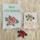 exklusiv bei Sewando: Stickdatei Rose - Sewando