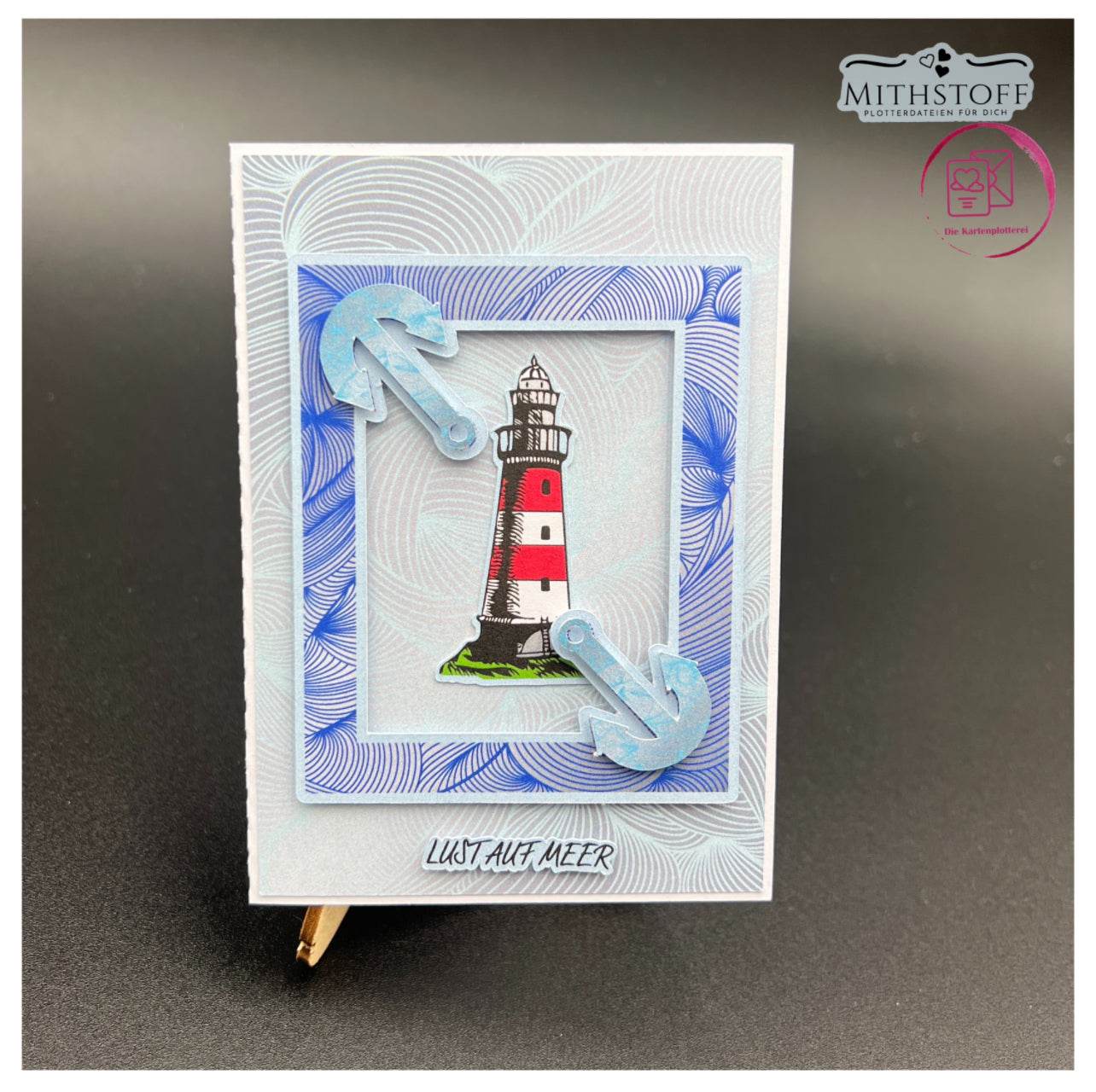 Plotterdatei - Maritim - Leuchtturm - SVG - DXF - PNG - Datei - Wasser - Sewando