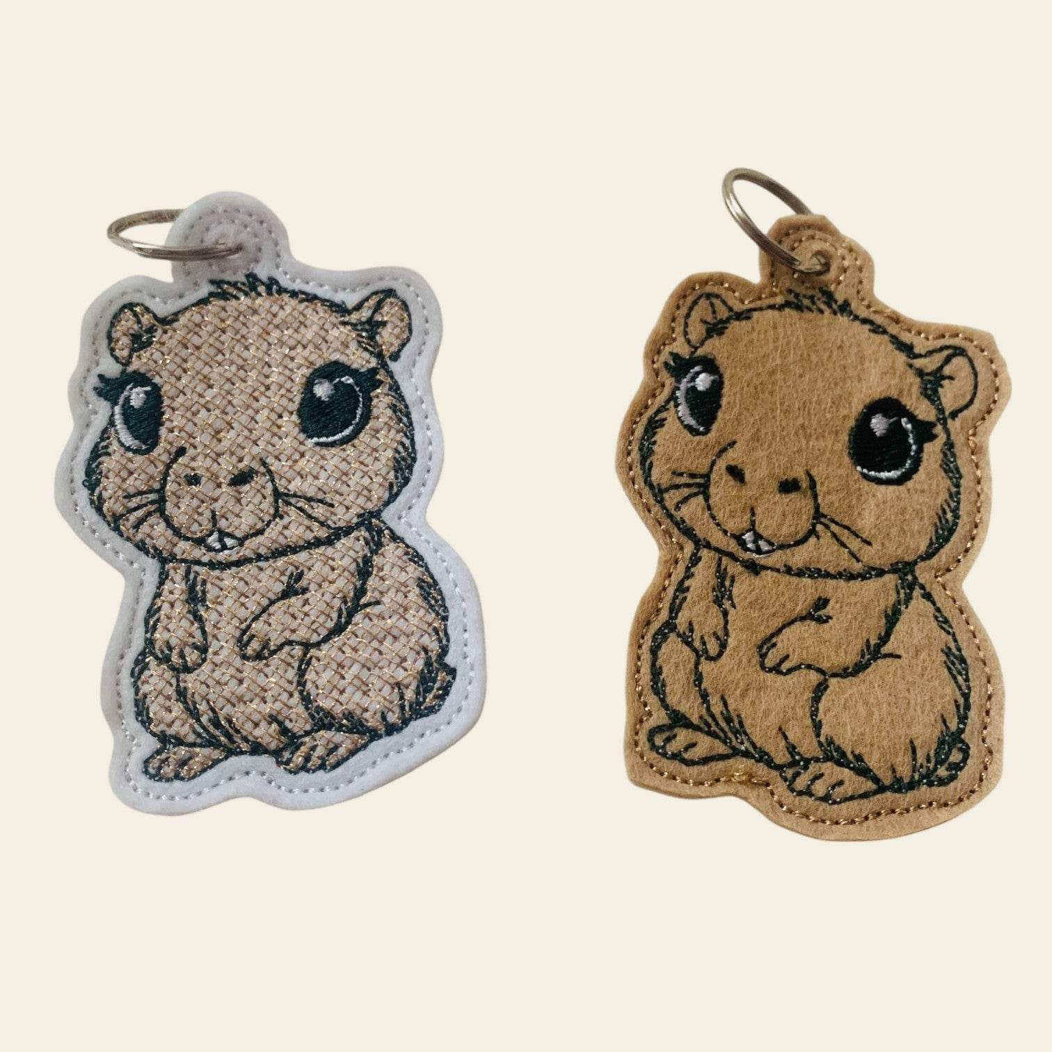 Stickdatei Capybara Schlüsselanhänger Set 2517 - Sewando