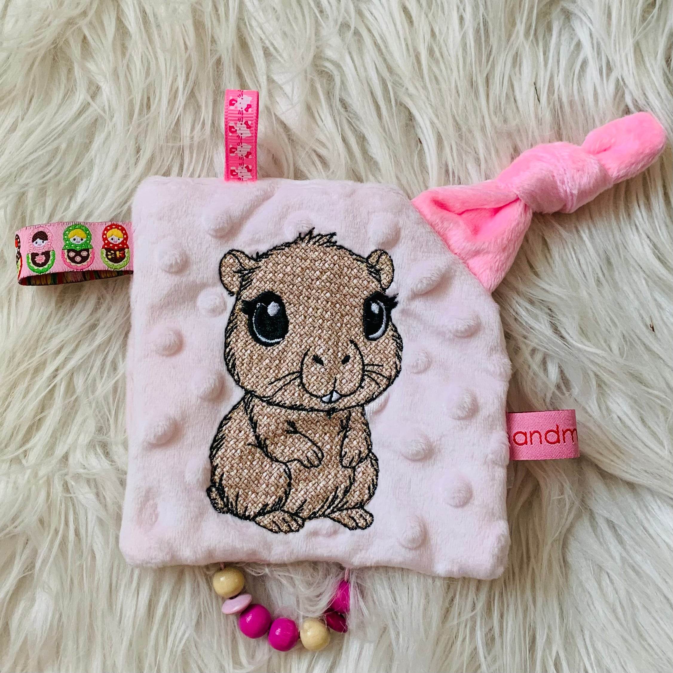 Stickdatei Capybara Schnullertuch Set 2517 - Sewando