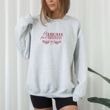 Weihnachtliche Plotterdatei „Coming Home for Christmas“ – Truck mit Nähmaschine & Stoffrollen. Perfekt für Christmas Sweater, Nähfans & kreative DIY-Projekte.